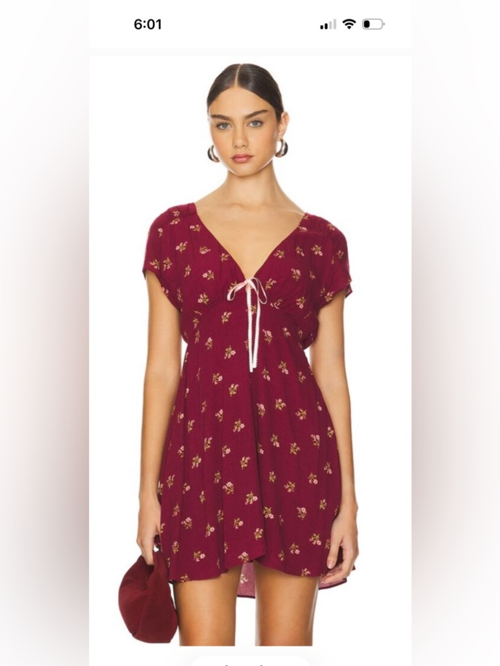 Free People Everyone’s Favorite Mini Dress, NWT. MSRP $128
